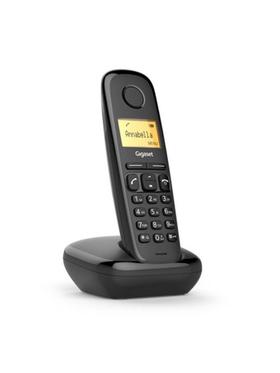 Telefono fijo inalambrico gigaset a170 negro 50 numeros agenda - 10 tonos