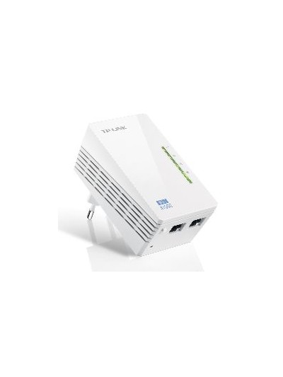 Adaptador de red wifi linea electrica av600 300mbps powerline tp - link