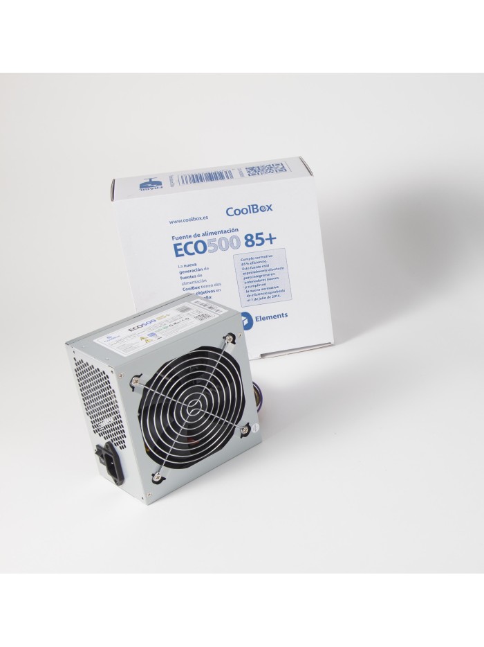 Fuente de alimentacion coolbox atx eco 500 85+ Fuente de alimentacion coolbox atx eco 500 85+