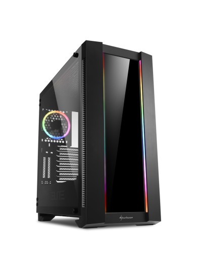 Caja sharkoon elite shark ca200g atx 2xusb3.0 sin fuente