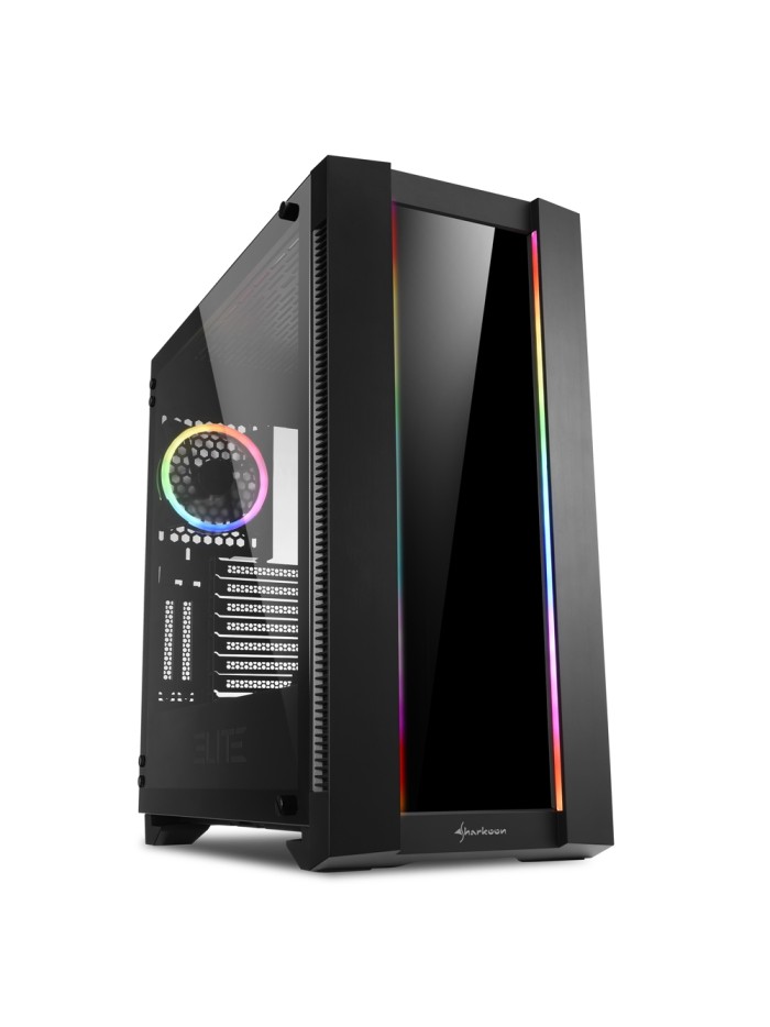 Caja sharkoon elite shark ca200g atx 2xusb3.0 sin fuente Caja sharkoon elite shark ca200g atx 2xusb3.0 sin fuente