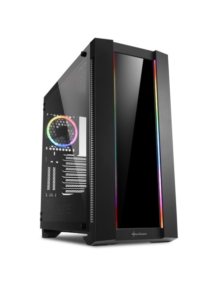 Caja sharkoon elite shark ca200g atx 2xusb3.0 sin fuente