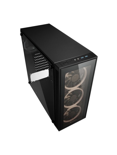 Caja sharkoon tg4 rgb atx 2xusb3.0 sin fuente
