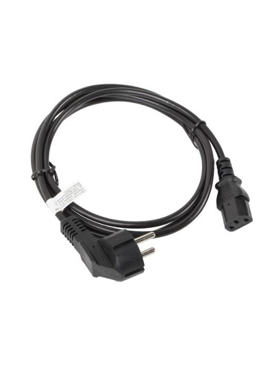 Cable de alimentacion lanberg schuko cee 7 - 7 a iec320 c13 1.8m