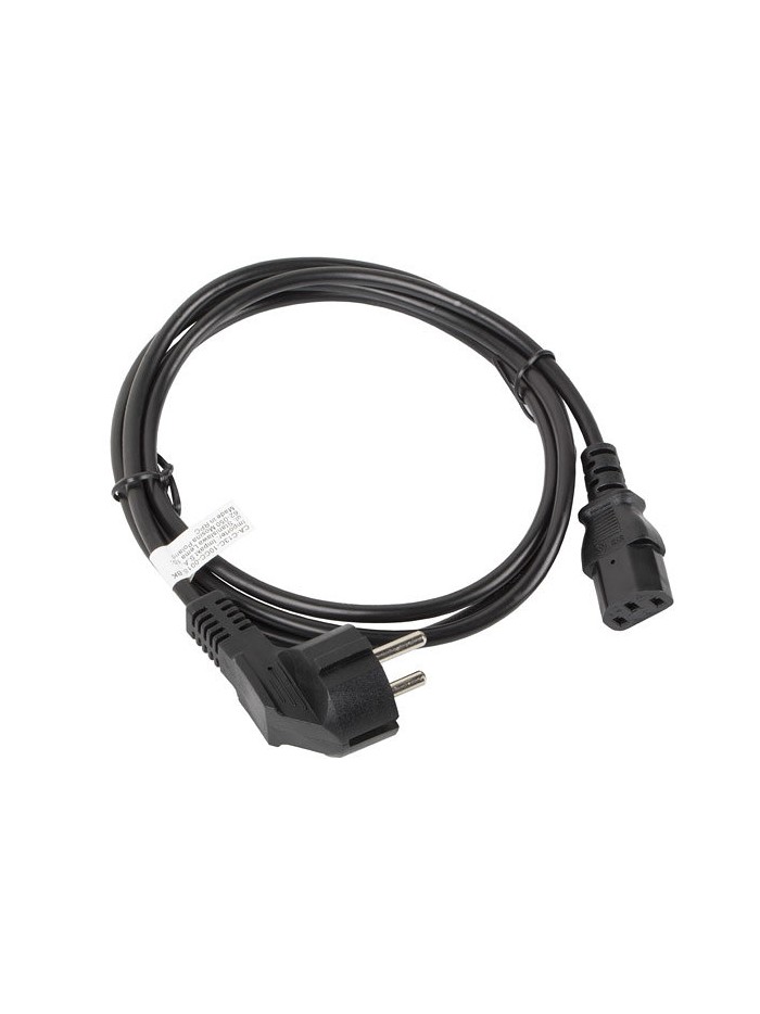 Cable de alimentacion lanberg schuko cee 7 - 7 a iec320 c13 1.8m Cable de alimentacion lanberg schuko cee 7 - 7 a iec320 c13 1.8m
