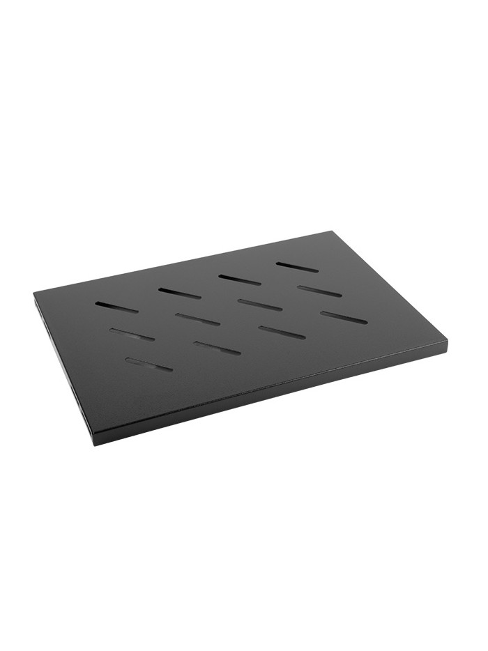 Bandeja fija lanberg 1u 496x280 mm hasta 120 kg rack de 19 negro Bandeja fija lanberg 1u 496x280 mm hasta 120 kg rack de 19 negro