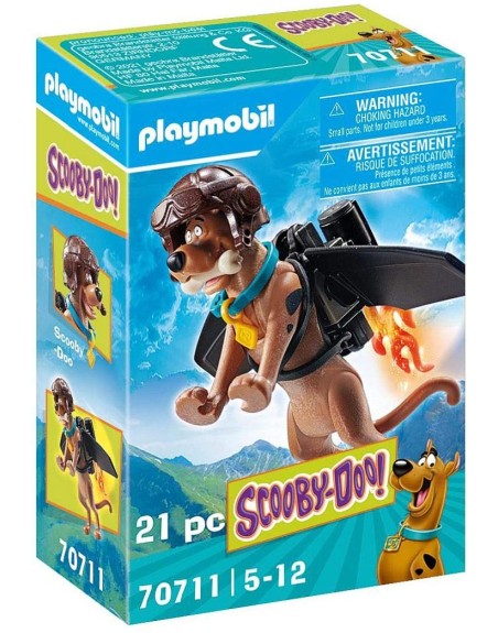 Playmobil scooby - doo! figura coleccionable piloto