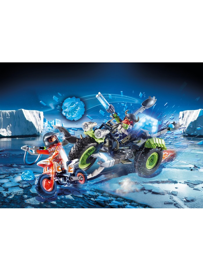Playmobil espias rebeldes del artico triciclo de hielo Playmobil espias rebeldes del artico triciclo de hielo