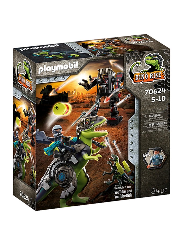 Playmobil t - rex: batalla de los gigantes Playmobil t - rex: batalla de los gigantes