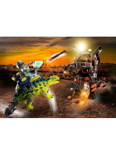 Playmobil saichania: defensa del luchador