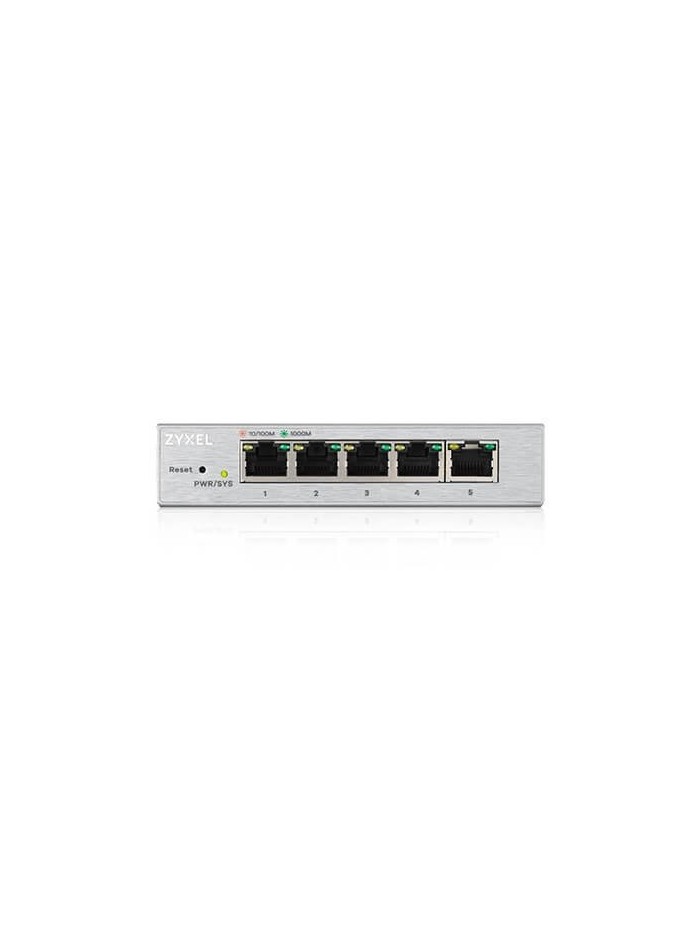 Switch 5 puertos zyxel - gestionable - full duplex 10 - 100 - 1000 Switch 5 puertos zyxel - gestionable - full duplex 10 - 100 - 1000