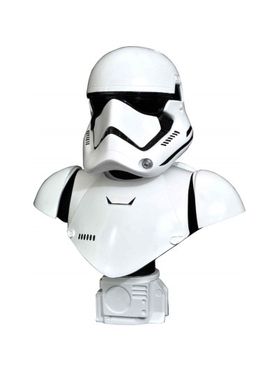 Figura busto diamond select toys star wars tfa first order trooper legends in 3d escala 1 - 2
