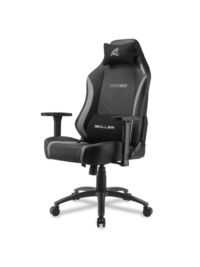 Silla gaming sharkoon sgs20 negro - gris Silla gaming sharkoon sgs20 negro - gris