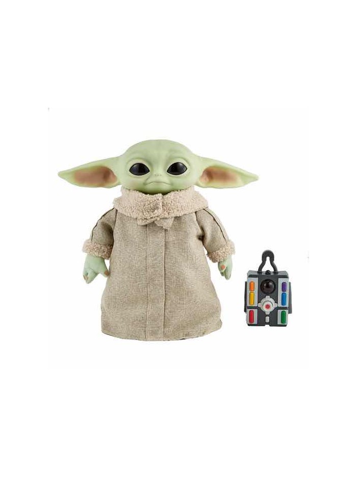 Peluche mattel el mandaloriano star wars baby yoda con control remoto Peluche mattel el mandaloriano star wars baby yoda con control remoto