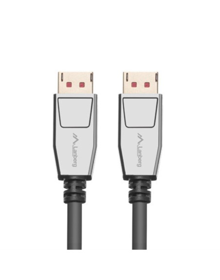 Cable displayport lanberg 1m - macho - macho - negro