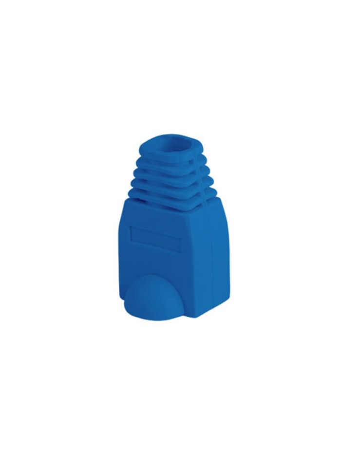 Funda protectora lanberg plb - 1000 - b para conector rj45 pack de 100 unidades azul Funda protectora lanberg plb - 1000 - b para conector rj45 pack de 100 unidades azul