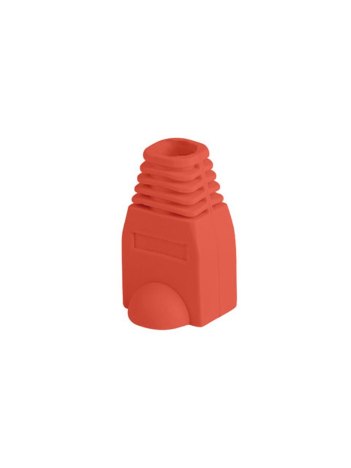 Funda protectora lanberg plb - 1000 - r para conector rj45 pack de 100 unidades rojo Funda protectora lanberg plb - 1000 - r para conector rj45 pack de 100 unidades rojo