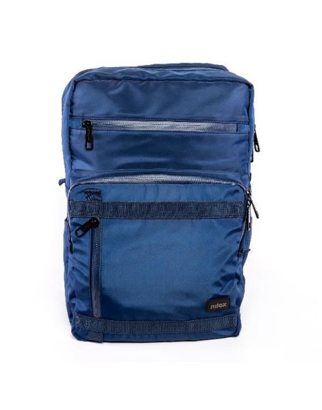 Mochila nilox urban 15.6 pulgadas azul