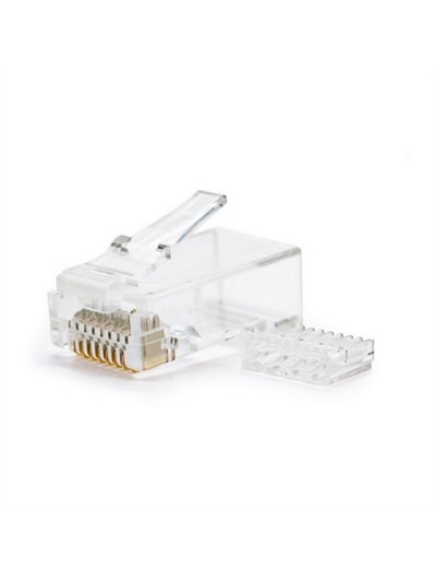 Conector rj45 categoria 6 utp nanocable 100 und.