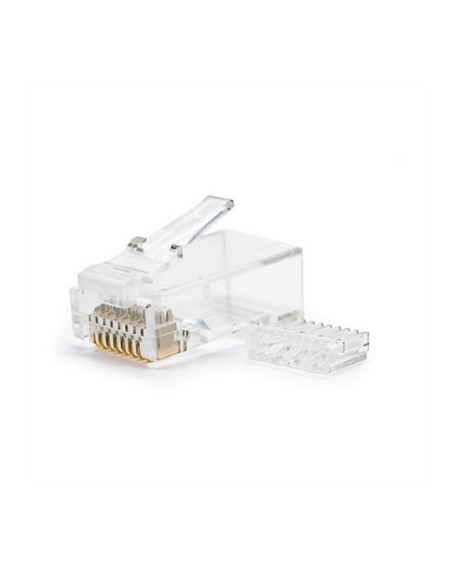 Conector rj45 categoria 6 utp nanocable 100 und.