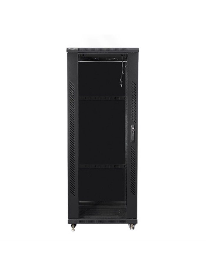 Armario rack lanberg de suelo 32u - 600x600x1603 19 pulgadas flat pack negro Armario rack lanberg de suelo 32u - 600x600x1603 19 pulgadas flat pack negro