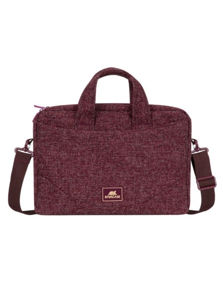Maletin rivacase 7921 burgundy anvik para portatil 14 pulgadas rojo
