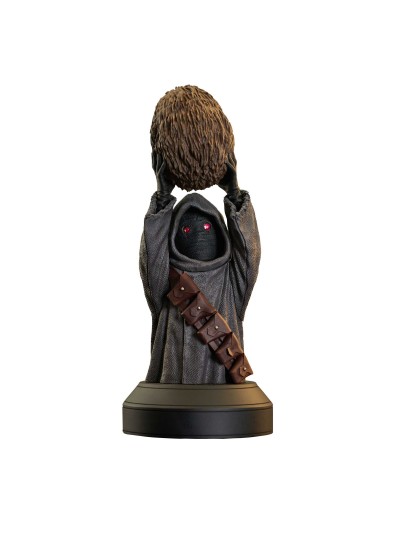 Figura busto diamond collection star wars the mandalorian offworld jawa mini busto 1 - 6 escala