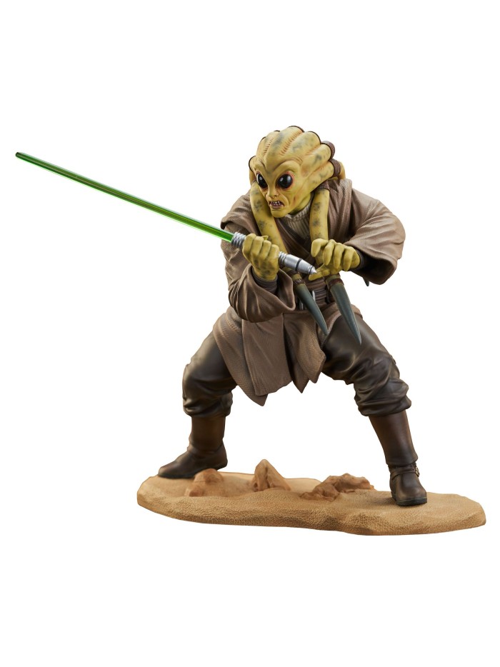 Figura diamond collection premier collection star wars el ataque de los clones kit fisto Figura diamond collection premier collection star wars el ataque de los clones kit fisto