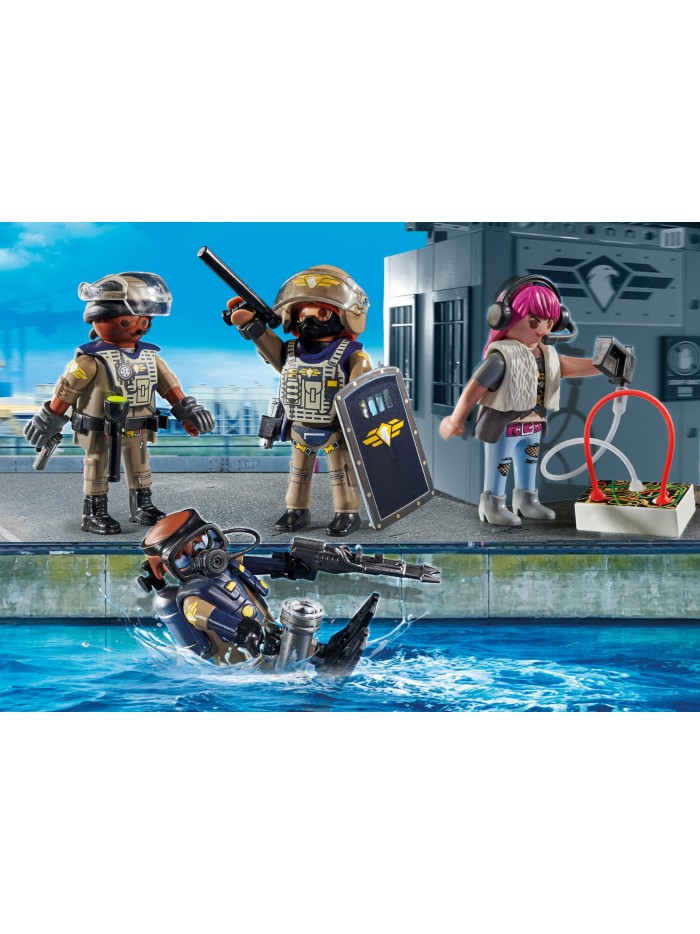 Playmobil fuerzas especiales set figuras Playmobil fuerzas especiales set figuras