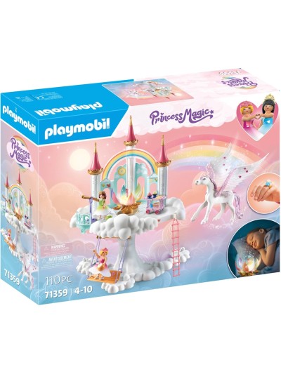 Playmobil princess magic castillo arcoiris en las nubes