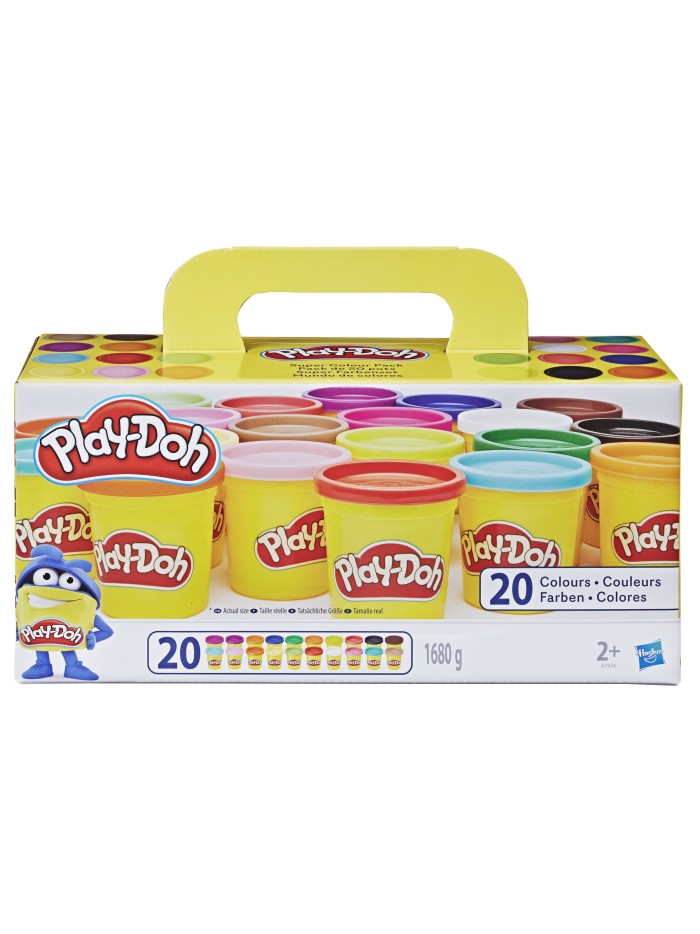 Pack de 20 botes de plastilina Pack de 20 botes de plastilina