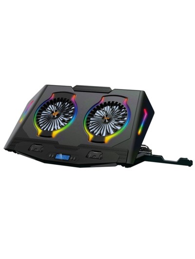 Soporte - base de refrigeracion conceptronic thyia02b para portatiles hasta 17 pulgadas 2 ventiladores