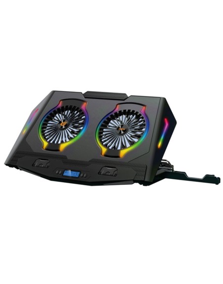 Soporte - base de refrigeracion conceptronic thyia02b para portatiles hasta 17 pulgadas 2 ventiladores
