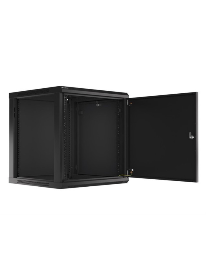 Armario lanberg mural rack 19 pulgadas 12u - 600x600 negro Armario lanberg mural rack 19 pulgadas 12u - 600x600 negro