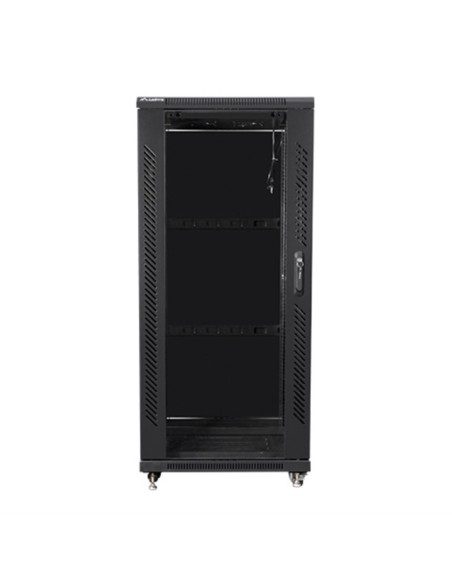 Armario lanberg rack 19 pulgadas 27u 600x600 negro