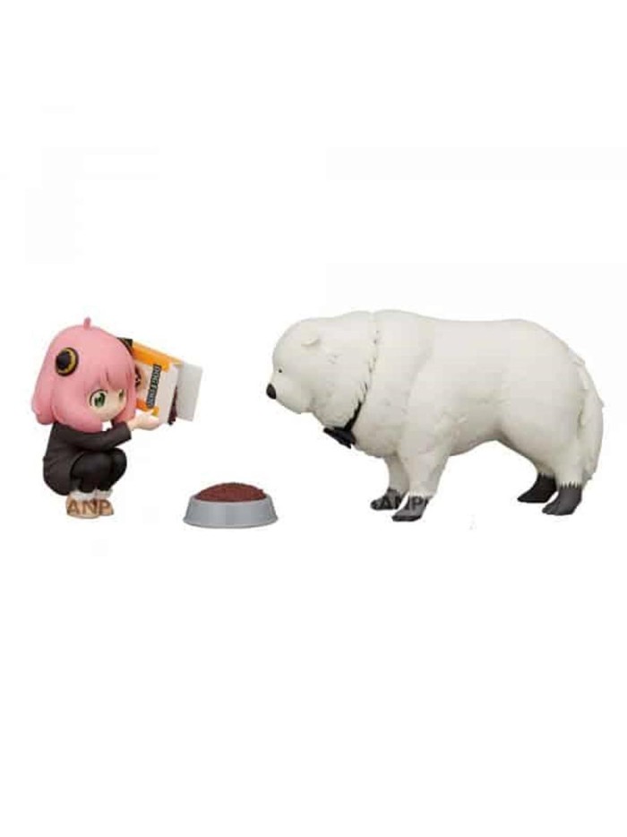 Figura banpresto spy x family break time collection anya y bond Figura banpresto spy x family break time collection anya y bond