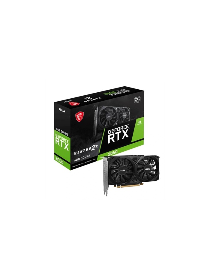 Tarjeta grafica msi nvidia geforce rtx 3050 ventus 2x oc 6gb gddr6 Tarjeta grafica msi nvidia geforce rtx 3050 ventus 2x oc 6gb gddr6