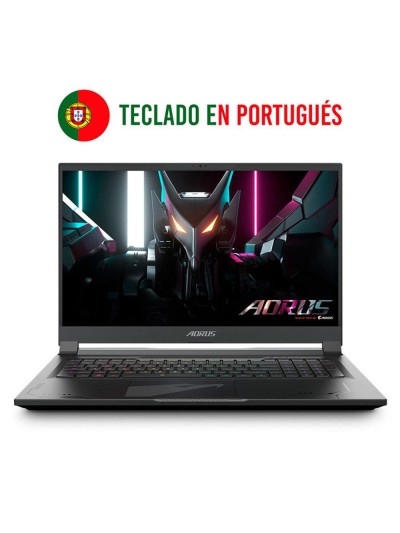 Portatil gigabyte azf - d5pt665sh i9 - 13980hx 32gb ssd 2tb 17.3 pulgadas w11h portugues