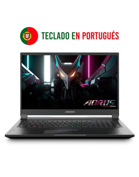 Portatil gigabyte azf - d5pt665sh i9 - 13980hx 32gb ssd 2tb 17.3 pulgadas w11h portugues