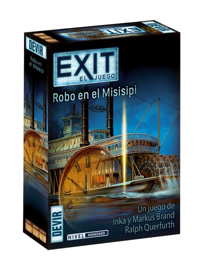 Juego de mesa exit 14 robo en el mississippi Juego de mesa exit 14 robo en el mississippi