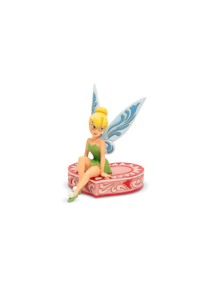 Figura enesco disney peter pan campanilla sentada Figura enesco disney peter pan campanilla sentada