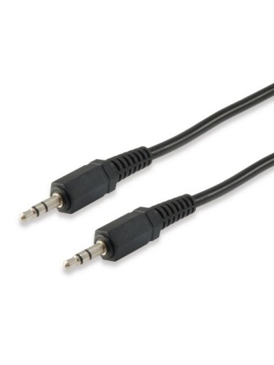Cable audio equip mini jack 3.5mm macho macho 2.5m