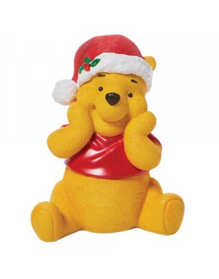 Figura enesco disney navidad winnie the pooh