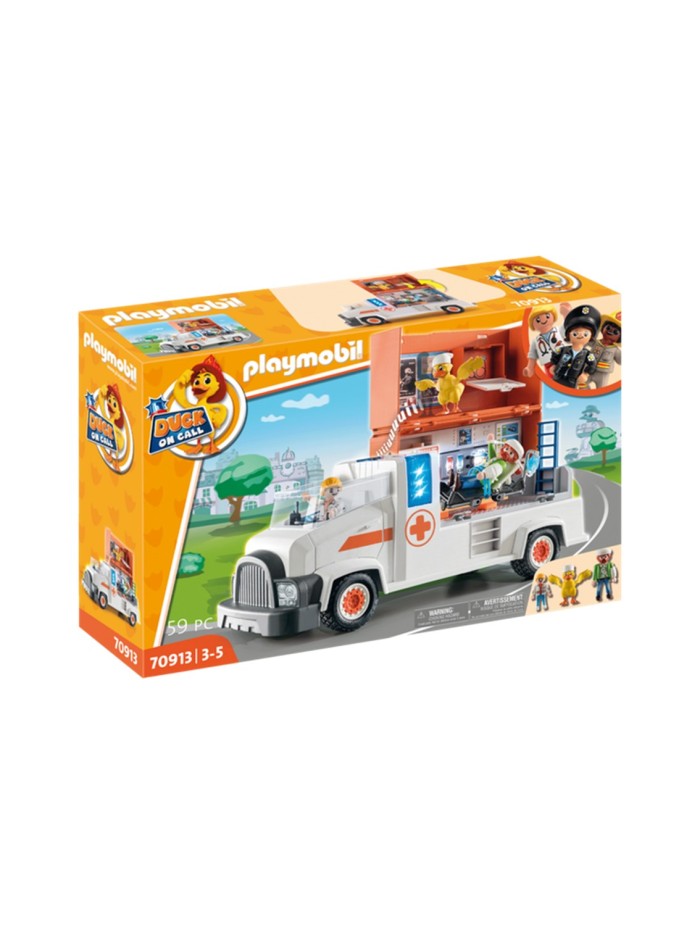 Playmobil duck on call camion ambulancia Playmobil duck on call camion ambulancia