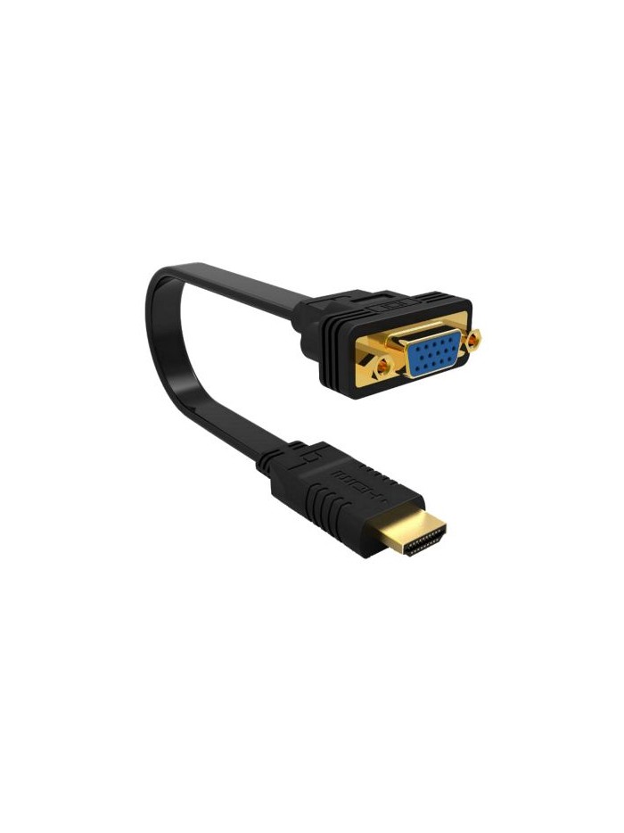 Cable adaptador ewent hdmi a vga 20cm - macho - hembra Cable adaptador ewent hdmi a vga 20cm - macho - hembra