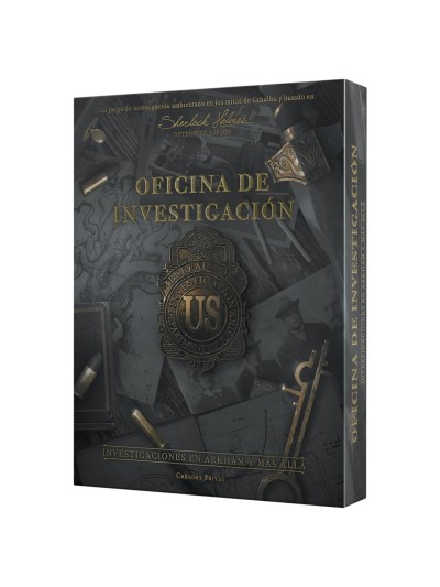 Juego de mesa sherlock holmes oficina de investigacion libros pegi 14