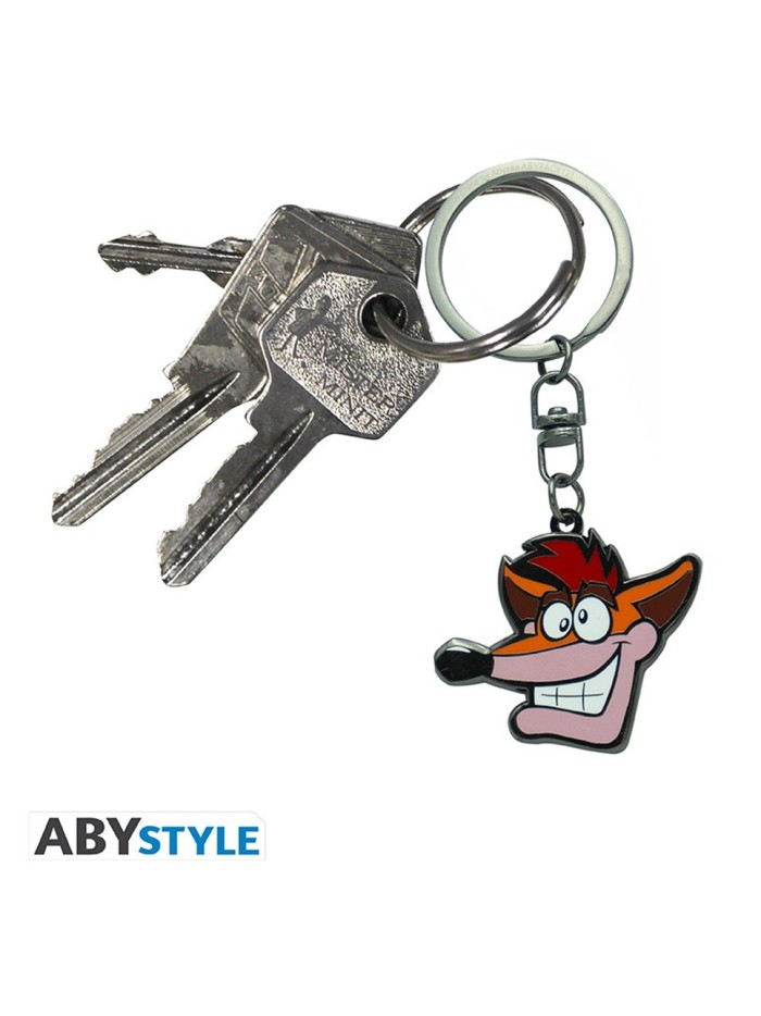 Llavero metalico abystyle crash bandicoot Llavero metalico abystyle crash bandicoot