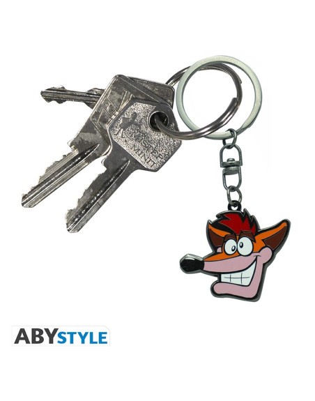 Llavero metalico abystyle crash bandicoot