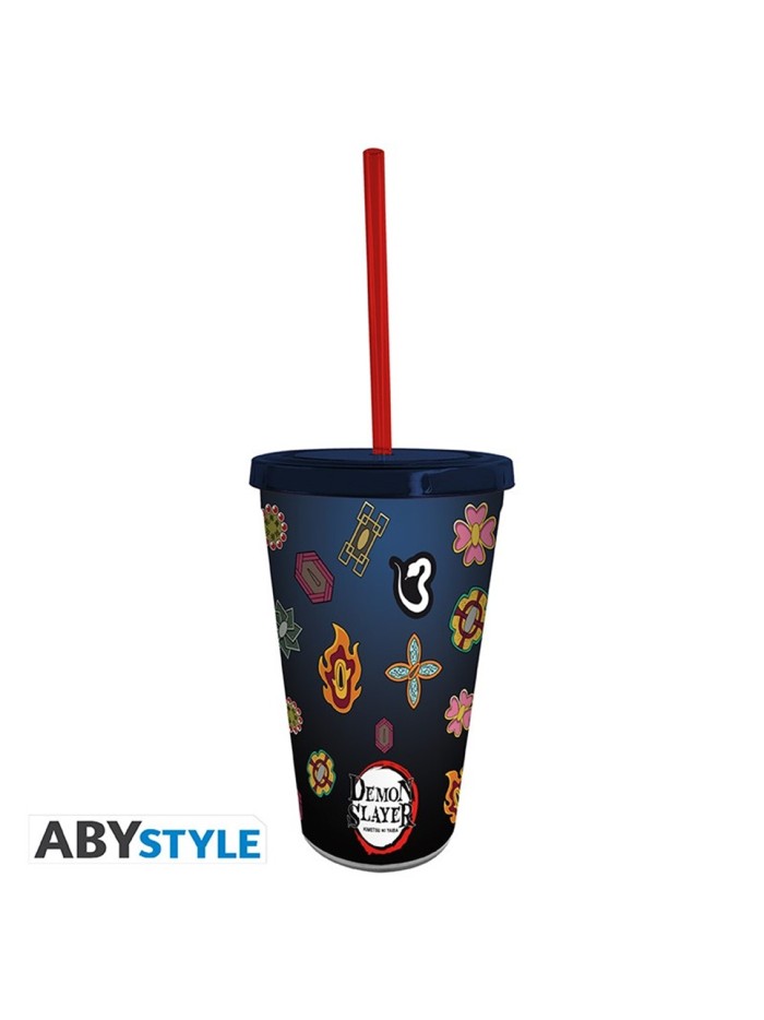 Vaso con pajita abystyle guardas pilares Vaso con pajita abystyle guardas pilares