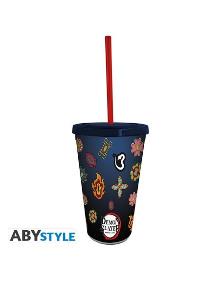 Vaso con pajita abystyle guardas pilares